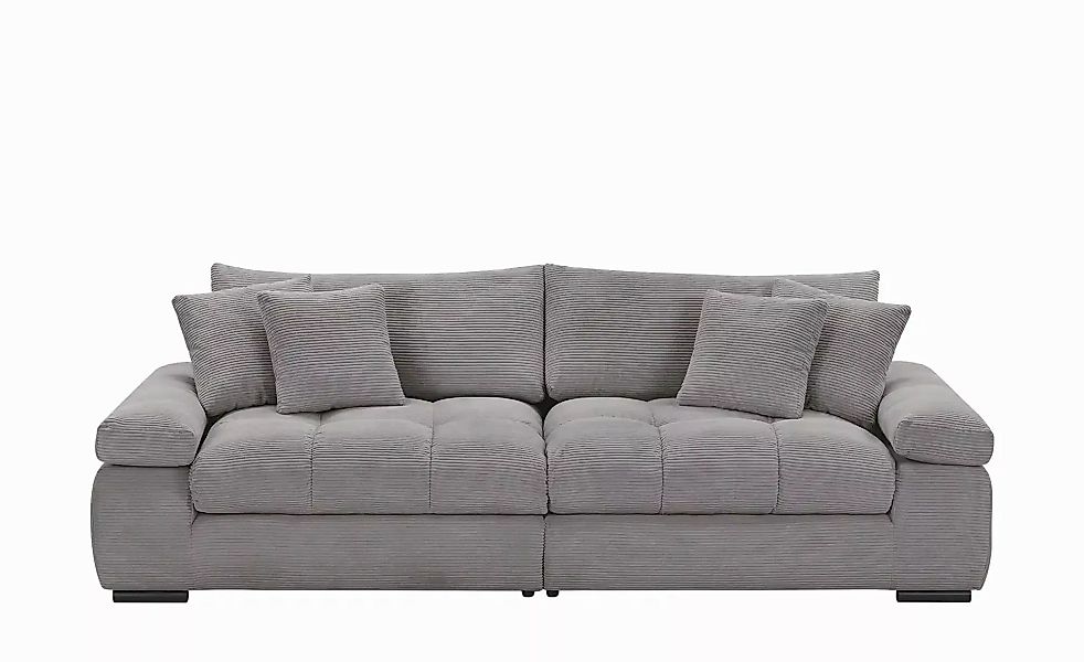 bobb Big Sofa  Hella ¦ grau ¦ Maße (cm): B: 262 H: 96 T: 140.0 Polstermöbel günstig online kaufen