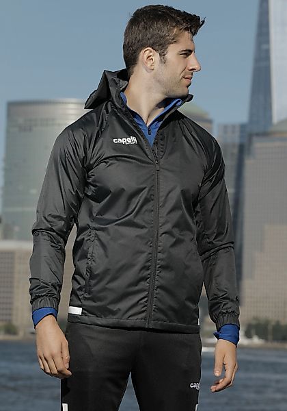 Capelli Sport Funktionsjacke ohne Kapuze mit seitlichen kontrastreichen Bän günstig online kaufen