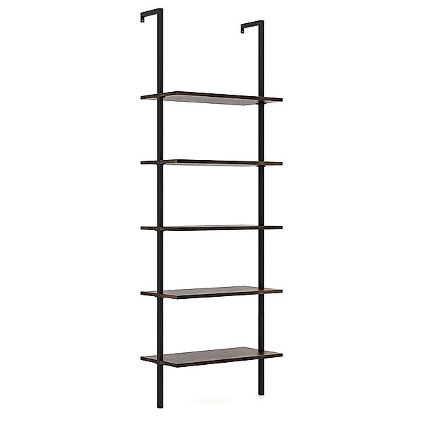 COSTWAY Leiterregal 5 Ebene Bücherregal günstig online kaufen