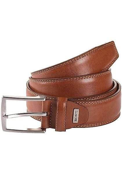 MONTI Synthetikgürtel WIEN 3,5 cm breit, Klassisch-Business, kürzbar, bis G günstig online kaufen