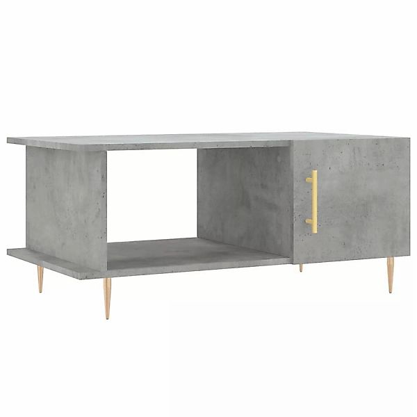 vidaXL Couchtisch Betongrau 90x50x40 cm Holzwerkstoff Modell 17 günstig online kaufen