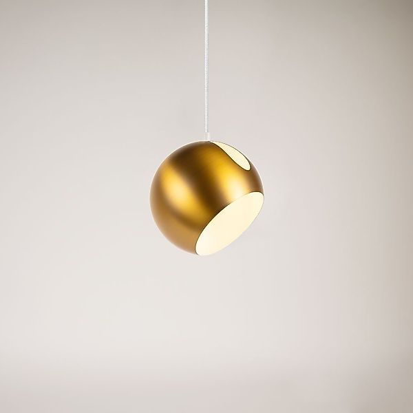s.luce Pendelleuchte Pendelleuchte Ball tauschbarer Schirm günstig online kaufen