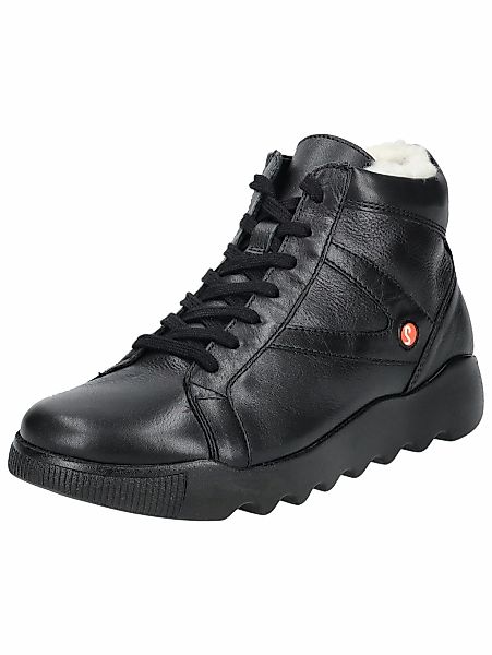 softinos Schnürstiefelette "softinos Stiefelette Leder" günstig online kaufen