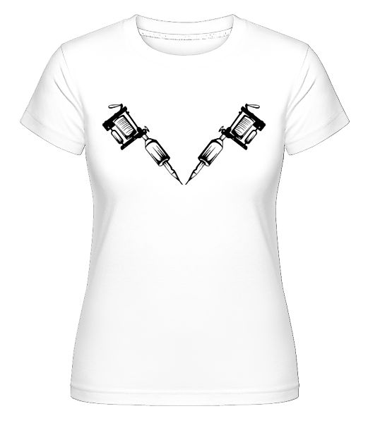 Tätowiermaschine Tattoo · Shirtinator Frauen T-Shirt günstig online kaufen