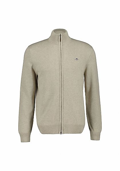 Gant Sweatshirt "Strickjacke CASUAL COTTON ZIP CARDIGAN" günstig online kaufen