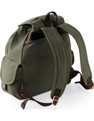 Quadra Rucksack Wanderrucksack Daypack Vintage Canvas günstig online kaufen