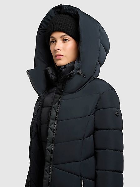 khujo Steppmantel "FISKA" Kapuze mit elastischem Kordelzug günstig online kaufen