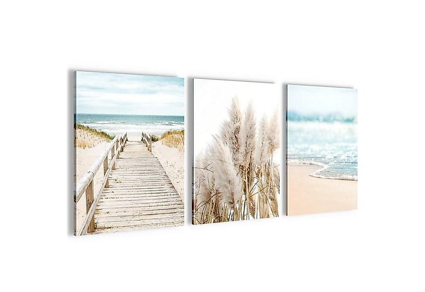 Novart Wandbild Wandbilder Boho Wohnzimmer Schlafzimmer Landhaus Deko, Osts günstig online kaufen