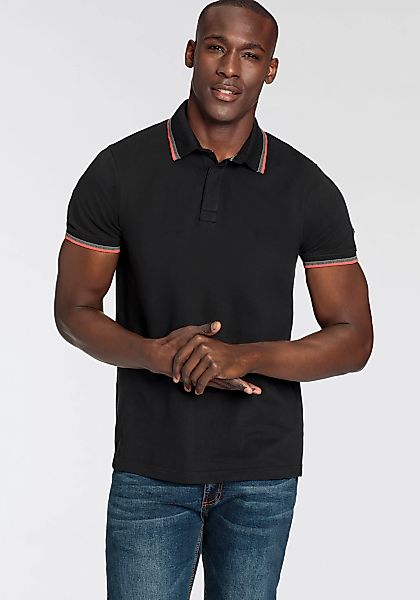 Bruno Banani Poloshirt Kurzarm, schmal geschnitten, günstig online kaufen
