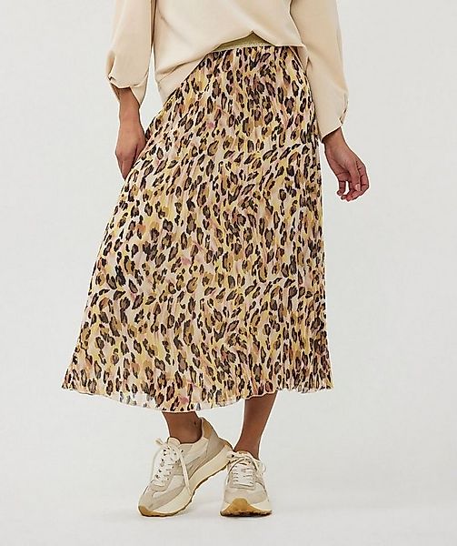 Esqualo Sommerrock Esqualo Pliseerock Leopard-Dream-Print 38 günstig online kaufen