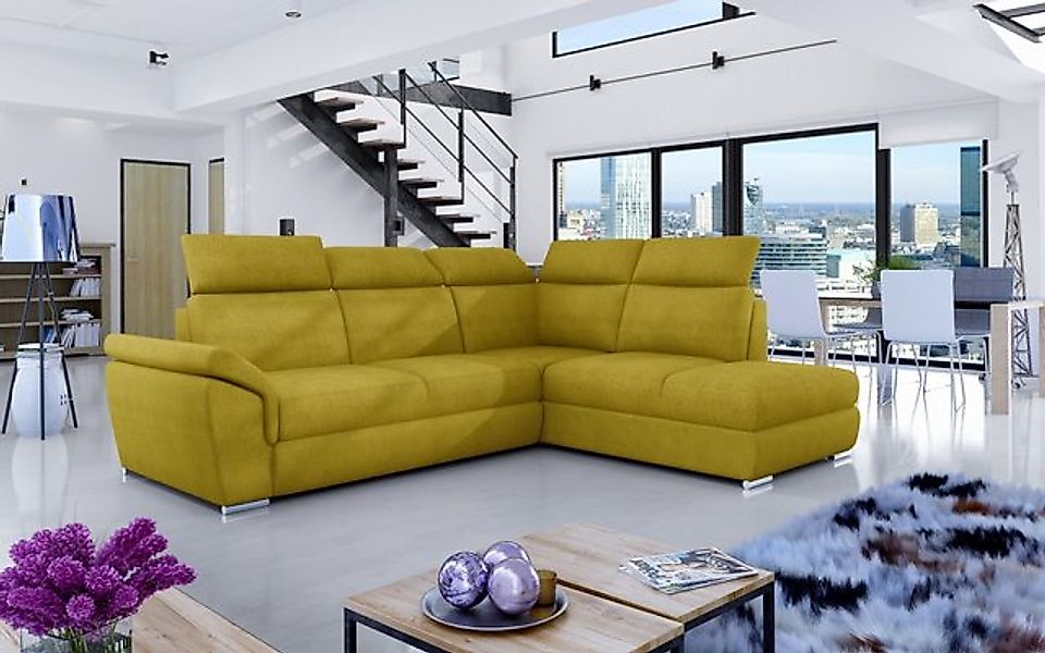 Xlmoebel Ecksofa Ecksofa Modern Textil Stoff L-Form Designer Sofa Wohnzimme günstig online kaufen