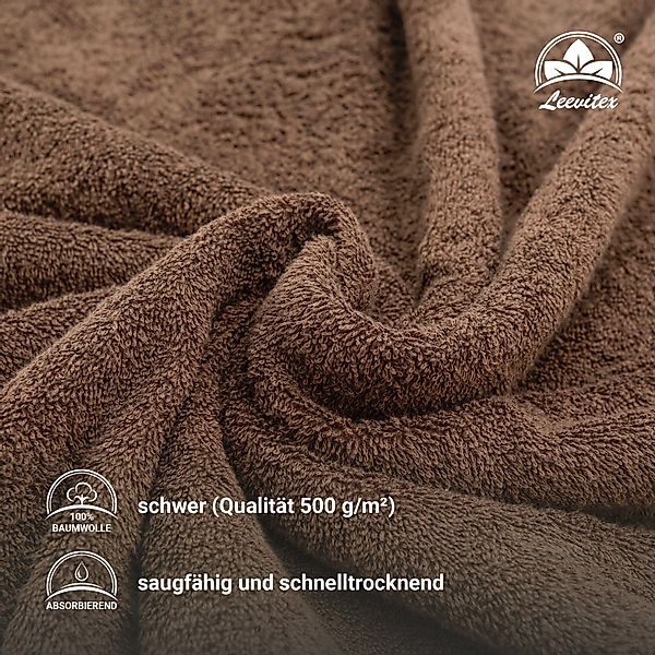 leevitex® Saunatuch Saunatuch Frottee XXL, (1-St), günstig online kaufen