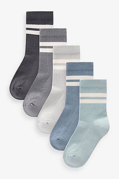 Next Kurzsocken Gerippte Socken mit hohem günstig online kaufen