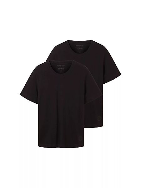 TOM TAILOR T-Shirt, mit V-Ausschnitt günstig online kaufen