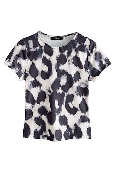 Next T-Shirt Slim Fit Kurzarm-T-Shirt mit günstig online kaufen