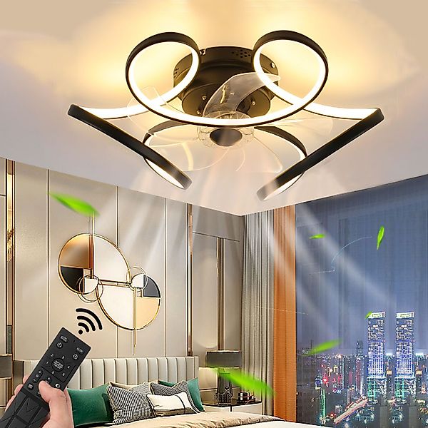 oyajia LED Deckenleuchte 60W Blumen LED günstig online kaufen