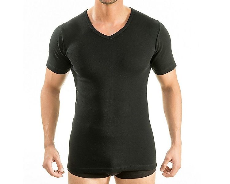 HERMKO Unterziehshirt 4880 Herren kurzarm Shirt V-Ausschnitt Business Unter günstig online kaufen