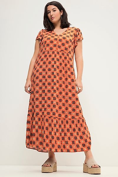 Studio Untold Maxikleid Maxikleid A-Line Alloverprint günstig online kaufen