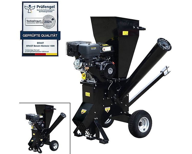 BRAST Häcksler Schredder Benzin, 2 Modelle, 2 Messersysteme mit 22 Messer, günstig online kaufen