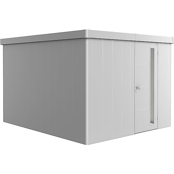 Biohort Gerätehaus Neo 4C Standardtüre Silber-Metallic günstig online kaufen