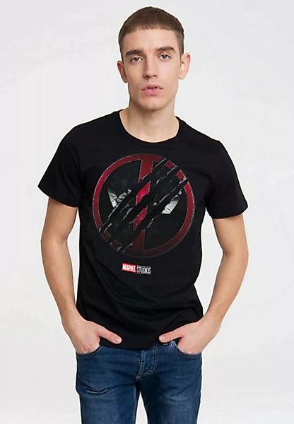 LOGOSHIRT T-Shirt Marvel - Deadpool & Wolverine mit coolem Frontprint günstig online kaufen
