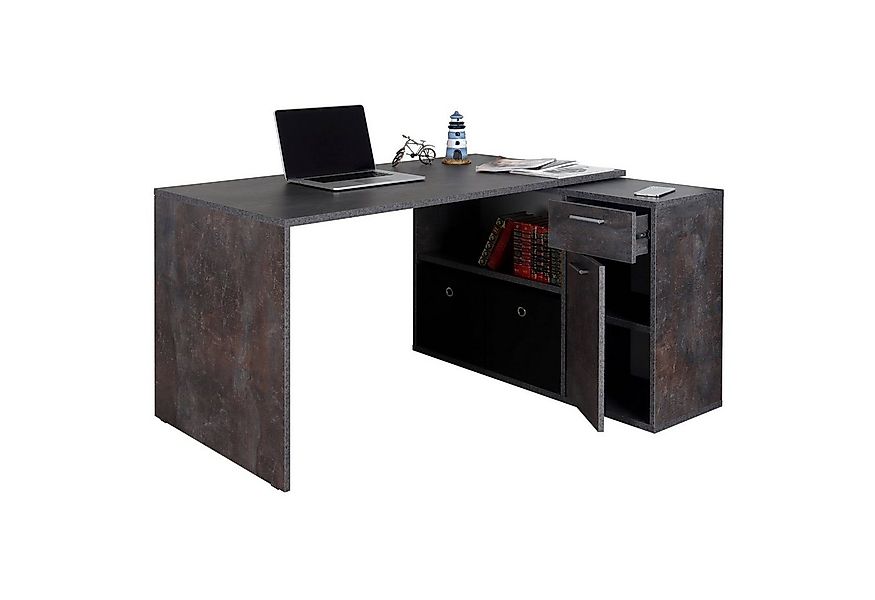 RICOO Eckschreibtisch WM083-BG (1-St), Schreibtisch Bürotisch Ecke für Kind günstig online kaufen