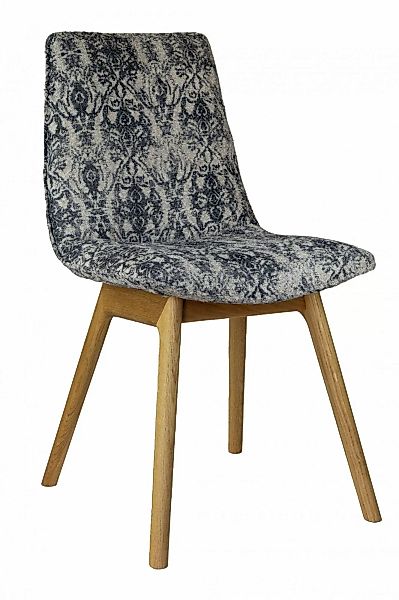 andas 4-Fußstuhl "Ramon", (Set), 2 St., Struktur grob, mit Massivholzbeinen günstig online kaufen