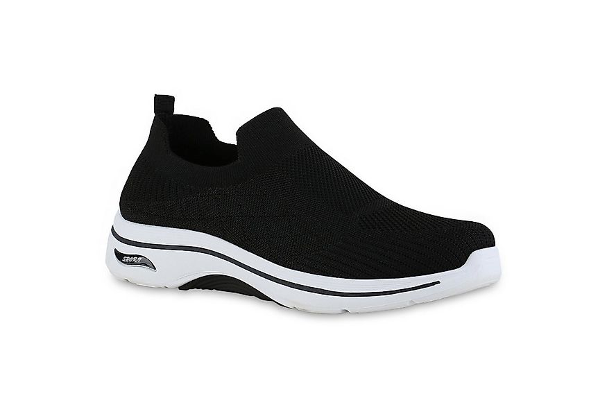 VAN HILL 841620 Laufschuh Herren Slip Ons Sportschuhe Sportliche Strick Pro günstig online kaufen
