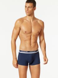 uncover by SCHIESSER Boxer "Uncover Cotton" 2er Pack, Logo-Bund, elastisch, günstig online kaufen