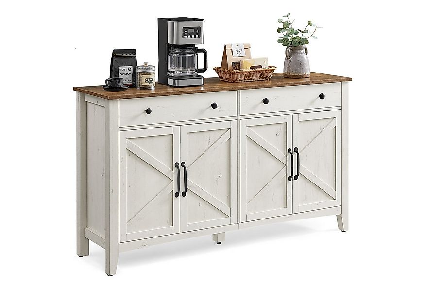 VASAGLE Sideboard Küchenschrank (Sideboard mit Schubladen, Aufbewahrungssch günstig online kaufen