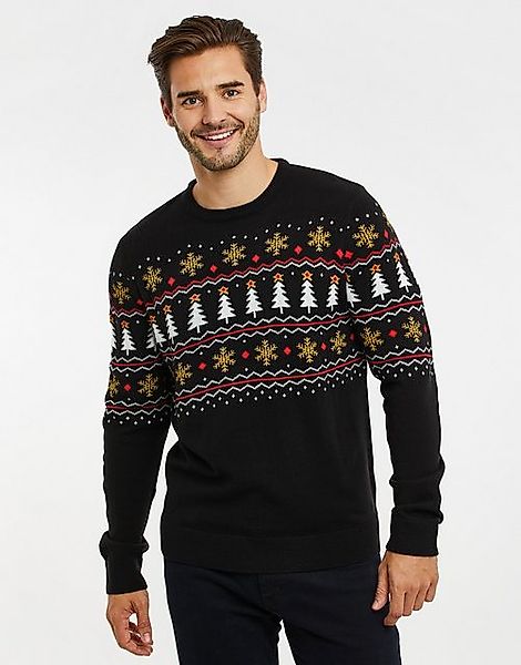 Threadbare Rundhalspullover THB Mens Christmas Jumper Knitwear ELP (1-tlg) günstig online kaufen