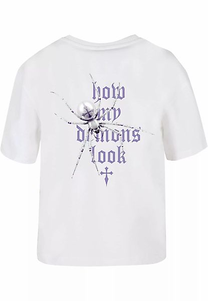 Miss Tee T-Shirt "Miss Tee Damen Pearl Spider Tee", (1 tlg.) günstig online kaufen