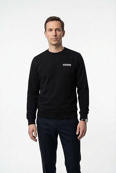 Napapijri Sweatshirt B-SMALL BOX C BLACK BEAUTY Rundhals, regular fit günstig online kaufen