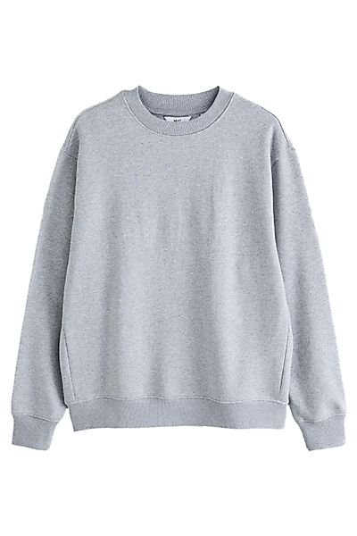Next Sweater Schweres Regular Fit Rundhalssweatshirt günstig online kaufen