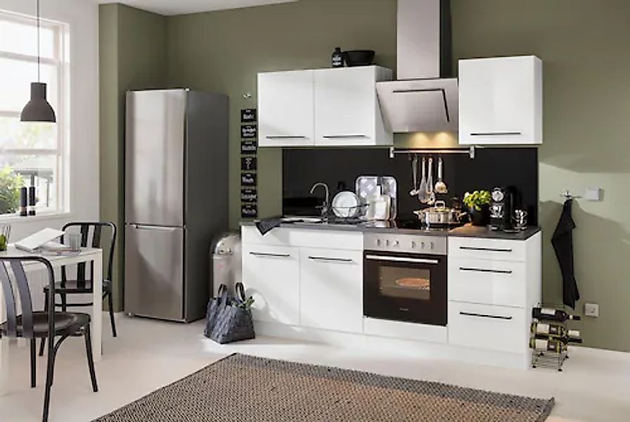 KOCHSTATION Hängeschrank "KS-Tulsa" 50 cm breit, 57 cm hoch, 1 Tür, schwarz günstig online kaufen