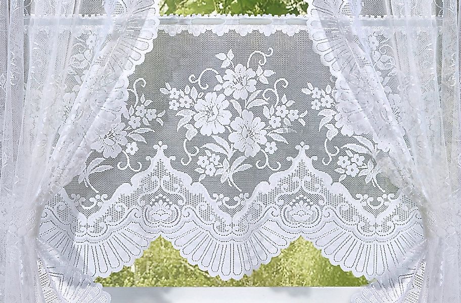 Weckbrodt Scheibengardine Siena, Stangendurchzug (1 St), günstig online kaufen