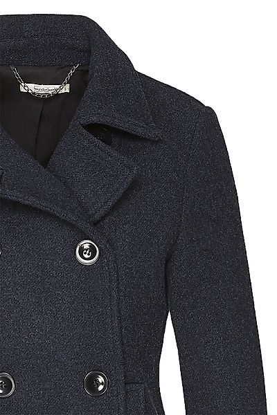Damen Cabanjacke Aus 100% Schurwolle Mit Tencel "Caban Jacket Heavy Wool" günstig online kaufen
