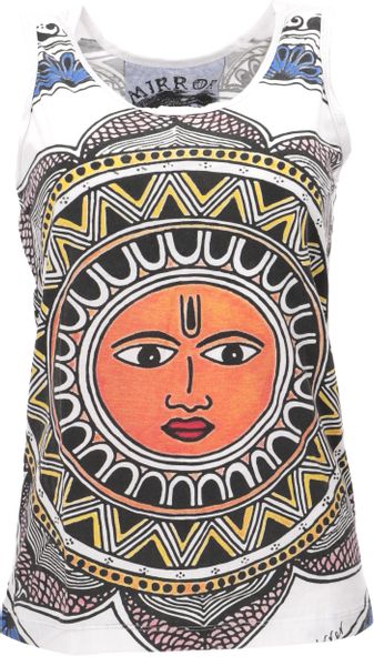 Guru-Shop T-Shirt Mirror Tank Top, Yoga-Top günstig online kaufen