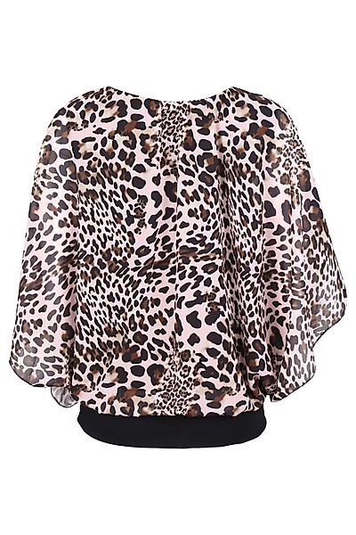 malito more than fashion Chiffonbluse 6296 Bluse im Fledermaus Look Einheit günstig online kaufen