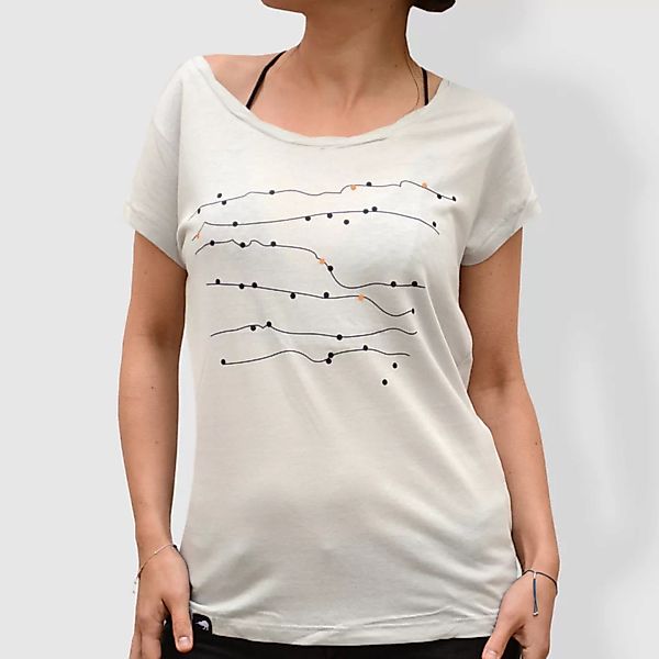 Damen T-shirt, "Sonate", Opal günstig online kaufen