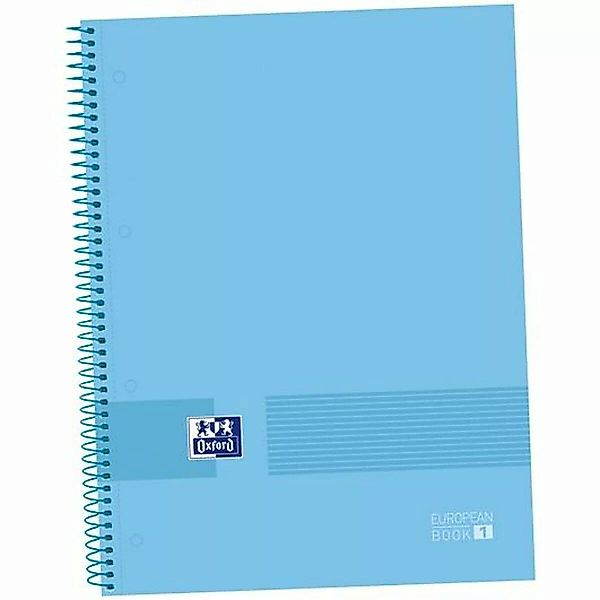 Notizbuch Oxford &you Hellblau A4 5 Stück günstig online kaufen