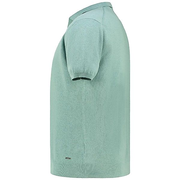RAGMAN Strick-Poloshirt Farbe mint Größe: 5XL günstig online kaufen