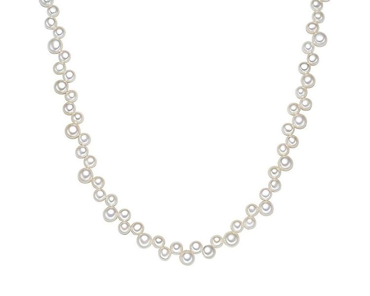Valero Pearls Perlenkette silber, aus Süßwasser-Zuchtperlen günstig online kaufen