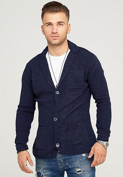 behype Strickjacke FELIAN mit modischem Reverskragen günstig online kaufen