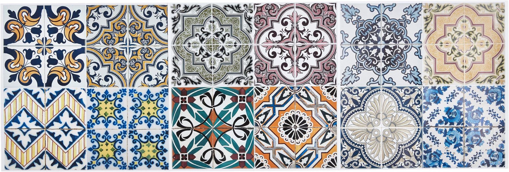 Home affaire Fliesenaufkleber Ornamente (12 St), günstig online kaufen