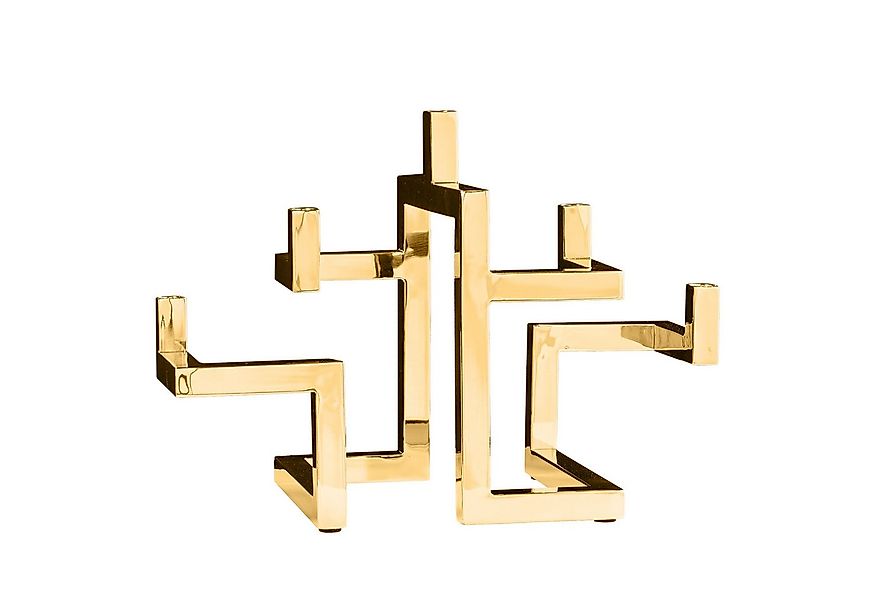 riess-ambiente Kerzenhalter ABSTRACT 50cm gold · Kerzenständer aus Metall i günstig online kaufen