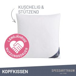 SPESSARTTRAUM Gänsefederkopfkissen Premium, Kopfkissen 1-tlg. oder günstig online kaufen