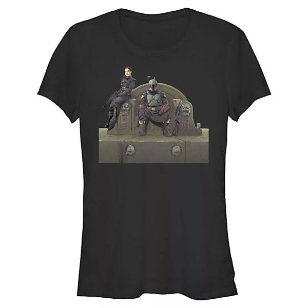 Star Wars - The Mandalorian - Boba Fett Throne Of Fett - Frauen T-Shirt günstig online kaufen