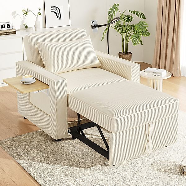 i@home Relaxsessel 1-Sitzer Sofa, faltbares Schlafsofa günstig online kaufen