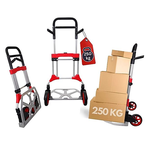 PROREGAL Klappbare Profi-Sackkarre ELEPHANT HxBxT 112 x 60 x 61 cm Traglast günstig online kaufen